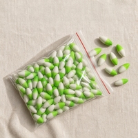 Flotteur de pêche haute visibilité qui brille dans le noir - Perle de pointe en mousse plastique pour la pêche en roche et en mer