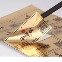 Étiquette autocollante en vinyle, produit imperméable, Logo de marque, autocollant personnalisé
