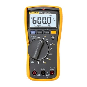 มัลติมิเตอร์ Fluke 117C True RMS วัดแรงดันไฟฟ้ากระแสสลับ 0-1000 โวลต์ วัดกระแสไฟฟ้า 0-10 แอมป์ เครื่องวัดดิจิตอล - Product Image 3