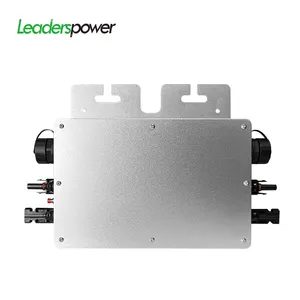 Leaderspower – Micro-onduleur 600 w, application intelligente de surveillance, 600 watts, Micro-onduleur de raccordement au réseau, panneau solaire, micro-onduleur 350w