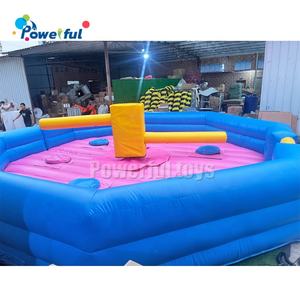 Juego de Barrido Wipeout para 8 Jugadores con Tapete Inflable Meltdown para Niños y Adultos, <span class=keywords><strong>Alquiler</strong></span> para Fiestas - Product Image 3