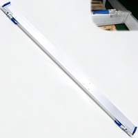 Barre de verrouillage en aluminium pour cloison de séparation, barre de verrouillage de cargaison robuste pour fourgonnette, semi-remorque, conteneur