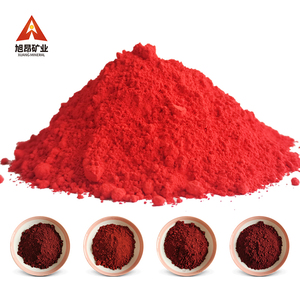 Красный пигмент на основе оксида железа (Fe2O3) марки XUANG для окрашивания асфальтовых покрытий дорог, прямые продажи от производителя, в форме порошка - Product Image 2
