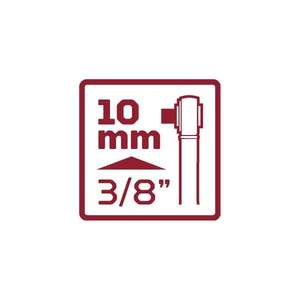 GEDORE - 3300224 3/8 ''Trinquete de accionamiento reversible con mango 2C-EAN 4060833002240 RATCHETS 3/8" - Product Image 4