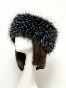 Chapeau bandeau ouvert en fausse fourrure de renard pour femme, bonnet <span class=keywords><strong>moelleux</strong></span> et creux, couvre-chef chaud d'hiver pour usage quotidien et séances photo - Product Image 1