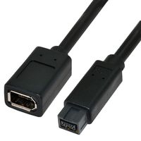 CABLETOLINK IEEE 1394a Firewire câble d'extension 6 broches mâle à 6 broches femelle 30cm