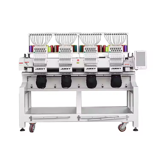 Machine à broder automatique à 4 têtes, 15/12 aiguilles, pour casquettes, t-shirts, vêtements finis, chaussettes plates, usage domestique et vente au détail - Product Image 2
