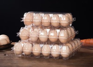 ถาดใส่ไข่พลาสติก PP ใส เกรดอาหาร 4-30 หลุม พร้อมหูหิ้ว สำหรับไข่ไก่ รับทำโลโก้ ขายส่งจากโรงงาน - Product Image 5