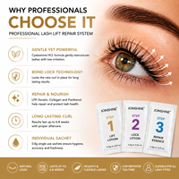 Kit de rehaussement de cils à la cystéamine de qualité supérieure, système de réparation des liaisons pour les yeux sensibles, boucles de cils saines, fourniture professionnelle pour salons, OEM ODM