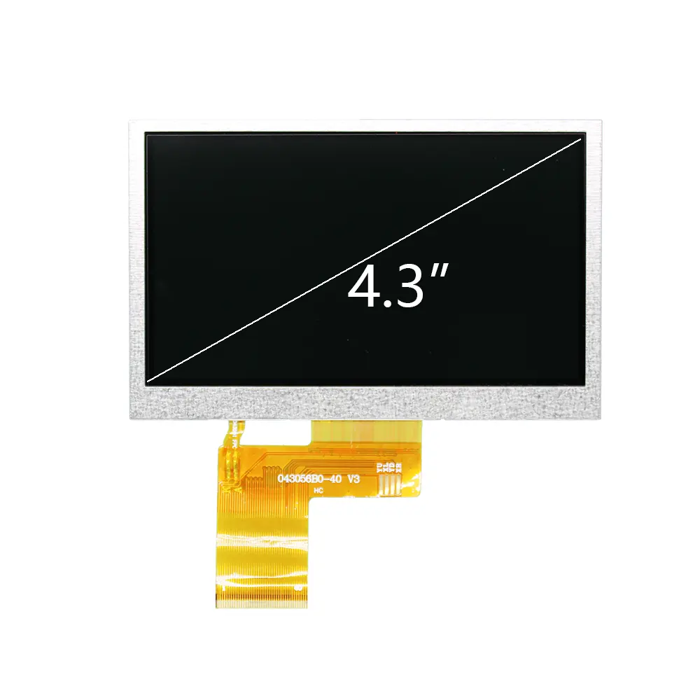 TDO 4.3 "TFT LCD modülü IPS 480*272 ekranlı dayanıklı dokunmatik Panel-TN83 ekranlarına değiştirme