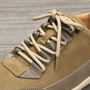 Chaussures de sport pour hommes en cuir véritable, chaussures décontractées d'automne, semelle intermédiaire en EVA, semelle extérieure en caoutchouc, chaussures de fitness confortables pour l'entraînement croisé - Product Image 4