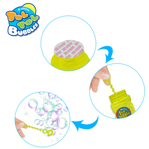 Mùa hè nóng bán thổi bubblestoy cho trẻ em Unisex bong bóng đầy màu sắc Đồ chơi 4oz bong bóng nước - Product Image 4