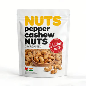 Noix de cajou et d'<span class=keywords><strong>amandes</strong></span>, sachet debout écologique, thermoscellage, résistant à l'humidité, matériau PET+AL+PE, fermeture éclair refermable, personnalisable - Product Image 1