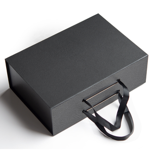Wholesale Custom Cosmetic Magnetic Rigid Foldable Collapsible Folders Embossing Recyclable Paper Packaging Logo Lid Ribbon - Product Image 2