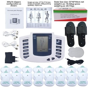 Fabricante, venta al por mayor, masajeador Digital Meridian EMS, dispositivo de fisioterapia transfronterizo, masajeador de pies Meridiano de pulso, cuerpo - Product Image 6