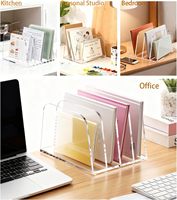 Étagère de présentation empilable en acrylique transparent, organisateur de table à plusieurs niveaux pour figurines, parfums, bibelots et décorations de fête