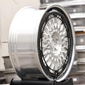 ล้อ HTOR 18 นิ้ว 20 นิ้ว คาร์บอนไฟเบอร์แบบ Beadlock ขนาด 5X112 5X114.3 5X120 ดีไซน์ลายตาข่าย ล้อฟอร์จ สำหรับ SQ5 - Product Image 4