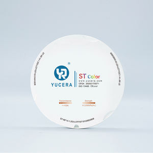 Disques <span class=keywords><strong>en</strong></span> zircone multicouches Yucera au meilleur <span class=keywords><strong>prix</strong></span> pour la conception de sourires et les couronnes à contour complet, lingots pressés, céramique vitrée - Product Image 6