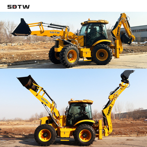 Hot giá rẻ máy xúc Telescopic nổi nhỏ mini <span class=keywords><strong>backhoe</strong></span> <span class=keywords><strong>loader</strong></span> với Trung Quốc Trung Quốc 3cx 4CX 2.5ton 388H 4x4 với giá bán - Product Image 1