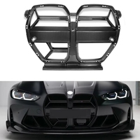 Calandre avant en fibre de carbone sèche de style CSL avec ACC pour BMW M3 M4 G80 G82 G83 2021-IN G80 G82 G83