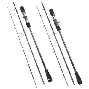 <span class=keywords><strong>Caña</strong></span> de Pescar de Alta <span class=keywords><strong>Calidad</strong></span> MH 1.83/1.91m de 3 Secciones para Slow Jigging, Peso del Señuelo 100g-350g, Portátil, para Pesca en Agua Salada desde Barco - Product Image 6