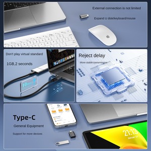 Thương hiệu Mới 10Gbps Type-C usb3.2 Nữ adapter iPhone 15 16 OTG điện thoại di động & máy tính xách tay sạc cáp dữ liệu cho xe máy tính máy ảnh - Product Image 5