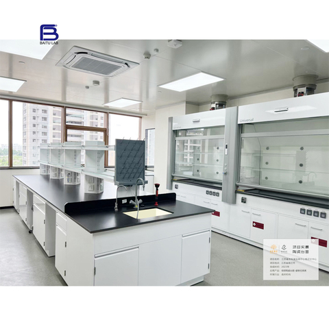 Factory Wholesale Laboratory Table Workbench Chemical Resistant Lab Top Work Bench Furniture Biology Work Table Bench
