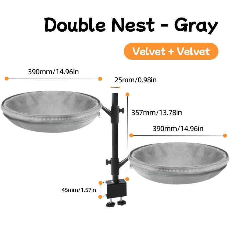 gray [double-sided lamb wool fabric]