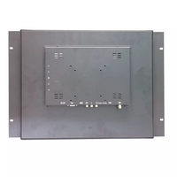 Écran tactile capacitif à cadre ouvert de 19 pouces 1280*1024 4:3, écran large, affichage de qualité industrielle en métal, BNC AV VGA USB
