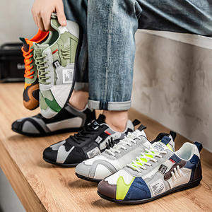 名牌原创标志奢华鞋男女休闲运动鞋透气防滑网面系带 - Product Image 1