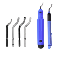 Outil à main de qualité industrielle Lame en acier inoxydable Grattoir à ébavurer ZY25046 Garantie 1 an Coupe-bordure en plastique, métal et cuivre