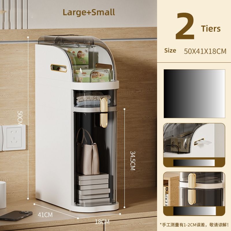 2 niveaux avec grande et petite boîte blanche