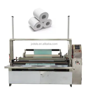 Tissue Paper Roll Making Machine High Speed Automatic Jumbo Roll Self Adhesive Paper Slitting Machine