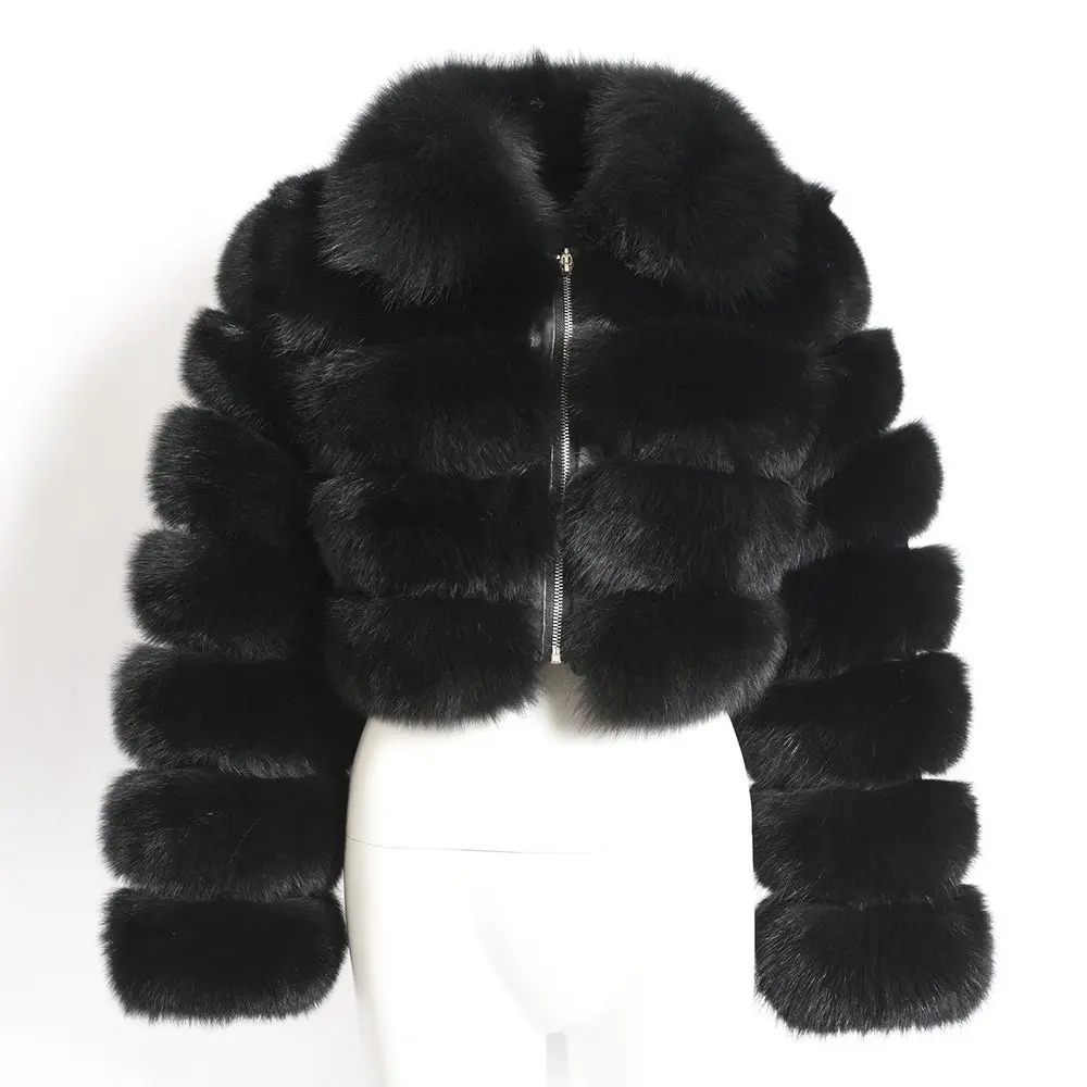 2021 hot selling Winter Warm Women Faux Fur Coat ladies short jacket ladies fall leather fur coat fur women jackets
