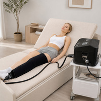 Nouvel équipement professionnel de cryothérapie, machine de compression froide sans glace, système de thérapie chaude et cryothérapie avec écran LCD pour soulager les douleurs aux jambes