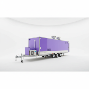 Remolque <span class=keywords><strong>de</strong></span> Comida Personalizado Totalmente Equipado, Freidora, Barra <span class=keywords><strong>de</strong></span> Ensaladas, Parrilla para <span class=keywords><strong>Hamburguesas</strong></span>, Estufa <span class=keywords><strong>de</strong></span> Barro, Cocina al Aire Libre - Product Image 2