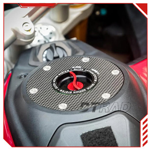 Tapa de Tanque de Combustible de Fibra de Carbono para <span class=keywords><strong>Ducati</strong></span> <span class=keywords><strong>Multistrada</strong></span> <span class=keywords><strong>V4</strong></span>/V2/950/<span class=keywords><strong>1200</strong></span>/1260 - Diseño Frontal sin Llave, Accesorios de Modificación para Motocicleta - Product Image 2
