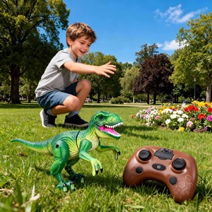 Juguete de Tiranosaurio Rex a Control Remoto para Niños, 2.4GHz, 4 Canales, Alcance de 30m, Eléctrico, de Plástico, para Interiores/Exteriores - Product Image 2