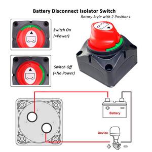 Bon prix nouveau maître interrupteur de coupure 275A étanche déconnexion isolateur batterie interrupteur automobile voiture véhicule RV bateau marin - Product Image 6