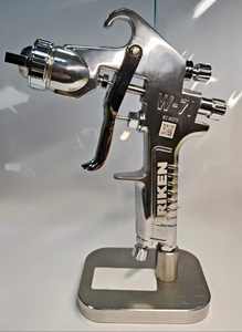 Pistolet de pulvérisation polyvalent, léger et durable, avec réglage de l'air, pour la peinture de meubles, automobile et industrielle - Product Image 2