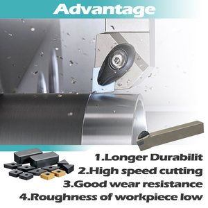 Dngn110404 Cermet Chèn Kim Loại Cắt Công Cụ Gốm Chèn Sản Xuất Kết Thúc Gia Công Bên Ngoài Chuyển Công Cụ - Product Image 4