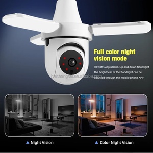 HD 5MP E27 Bulb Indoor <b>Security</b> Indoor Monitor <b>Wireless</b> IP Bullet <b>Camera</b> WiFi Auto Human Track <b>Wireless</b> PTZ Surveillance Cameras - Product Image 3