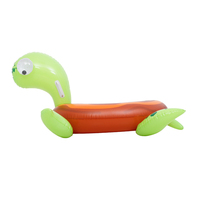 Jouet gonflable en PVC pour piscine en forme de tortue de mer, radeau flottant gonflable pour l'eau