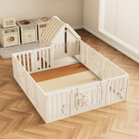 Parc pour bébé Jeu d'intérieur pour bébé Stylo de jeu pliable Jouet rampant pour bébé et bambin Parc en plastique