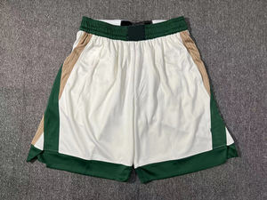 <span class=keywords><strong>2024</strong></span> Short NBAing de basket-ball américain de haute qualité Just Don Short en maille pour hommes pour toutes les 32 équipes - Product Image 3