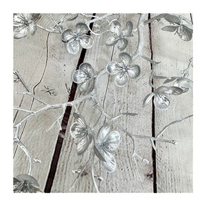 Ramas de Flores Artificiales de Ciruelo Queyiyi, Decoración de Plástico en Dorado, Oro Rosa y Plateado para el Año Nuevo Chino, Adorno para el Hogar y Escritorio - Product Image 5