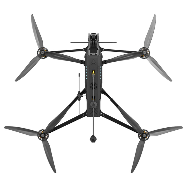 Heavy Lift FPV Drone BNF Drone 10 Inch Airframe 250mW Transceiver Dual Antenna GPS Safe Power Assembly