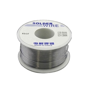 Alambre de Soldadura Industrial 63/37 50g 1,0mm/0,8mm 2,0-2,3% Núcleo de colofonia de flujo Soldadura <span class=keywords><strong>Plomo</strong></span> de <span class=keywords><strong>estaño</strong></span> - Product Image 1
