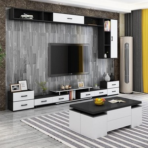 Muebles Modernos <span class=keywords><strong>para</strong></span> Sala <span class=keywords><strong>de</strong></span> Estar, Estantes <span class=keywords><strong>para</strong></span> <span class=keywords><strong>TV</strong></span>, Gabinetes, Consola, Mesa <span class=keywords><strong>Flotante</strong></span> <span class=keywords><strong>para</strong></span> Café y Té, Mueble <span class=keywords><strong>de</strong></span> <span class=keywords><strong>Madera</strong></span> <span class=keywords><strong>para</strong></span> <span class=keywords><strong>TV</strong></span> - Product Image 6