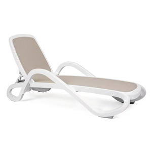 Chaise inclinable extérieure de sourcil d'hôtel moderne et durable de luxe meubles de chaise longue de plage de <span class=keywords><strong>piscine</strong></span> une place - Product Image 3